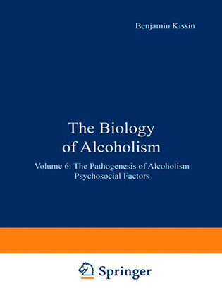 На фото The Biology of Alcoholism - Benjamin Kissin