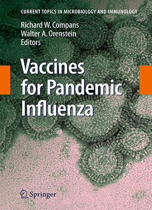 На фото Vaccines for Pandemic Influenza - Richard W. Compans, Walter A. Orenstein