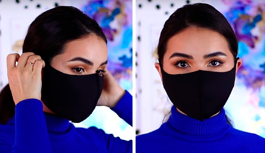 На фото Коронавирус: как сделать медицинскую маску для лица самостоятельно?